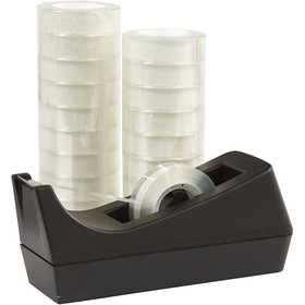 Nastro Adesivo con Dispenser, L: 15 mm, 1 set [HOB-99117]