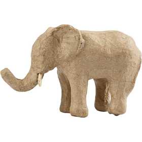 Elefante, H: 9 cm, L: 13 cm, 1 pz [HOB-99349]