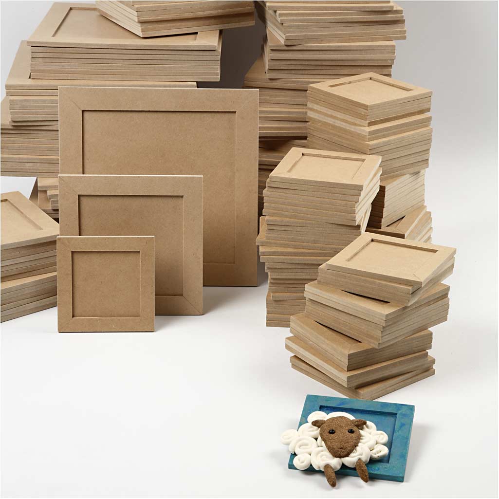 Telaio collage, misura 10x10 + 15x15 + 22x22 cm, 200 pz/ 1 conf. [HOB-99441]