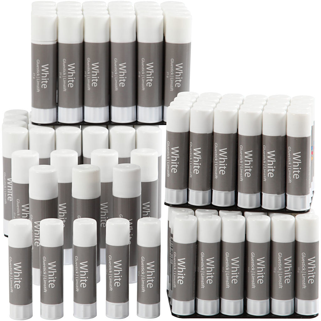 Colla stick bianca, 2x72 pz/ 1 conf. [HOB-99522]