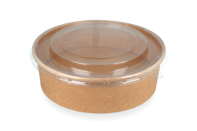 coperchio Insalata Poke Bowl 900ml-1300ml Ø18,4cm trasparente impilabile (300 pz) [TK-9987010]