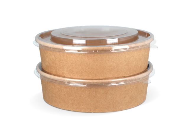 coperchio Insalata Poke Bowl 900ml-1300ml Ø18,4cm trasparente impilabile (300 pz) [TK-9987010]