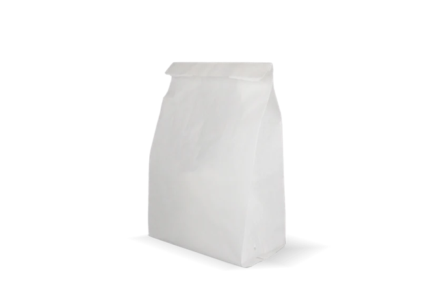 Sacchetti per snack in carta perforata (2 stagno) 16x10x31 cm Bianco 45gr (1.100 pz) [TK-9987489]