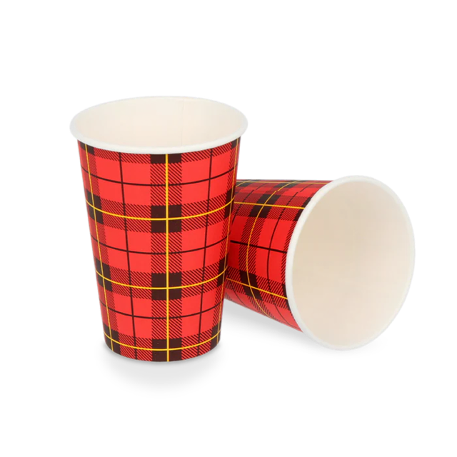 Tazza da caffè 180cc 7.5oz Ø7 cm Tartan scotty (2.500 pz) [TK-9987555]