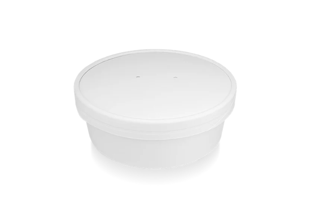 Insalata Poke Bowl 500ml 20oz Ø14,8x4,6cm Bianco (300 pz) [TK-9987581]