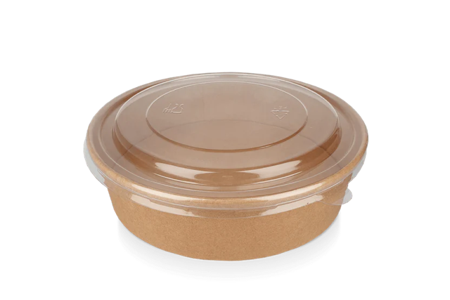 Insalata Poke Bowl 900ml 30oz Ø18,4x5cm kraft (300 pz) [TK-9987587]