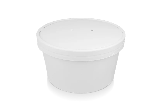 Insalata Poke Bowl 1000ml 32oz Ø14,8x7,8 cm Bianco (300 pz) [TK-9987588]