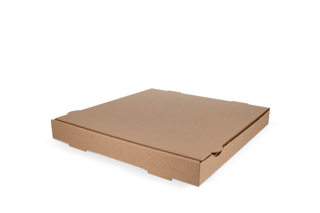 Pizza boxes 32x4,2x32cm kraft Brown (100 pcs)