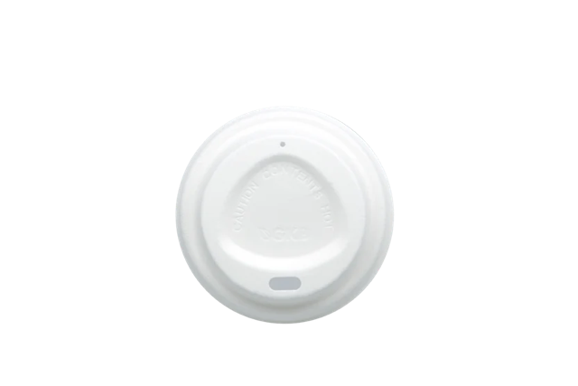 Tazza da caffè Lids canna da zucchero Ø7 cm (1.000 pz) [TK-9987888]
