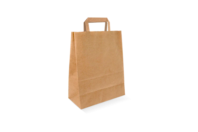 Carrier Bags Paper 22x10x28cm Brown (250 pcs)