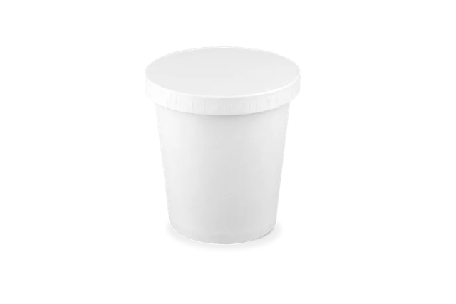coperchio Cartone Coppa per la salsa Ø6,2cm Bianco (500 pz) [TK-9988167]