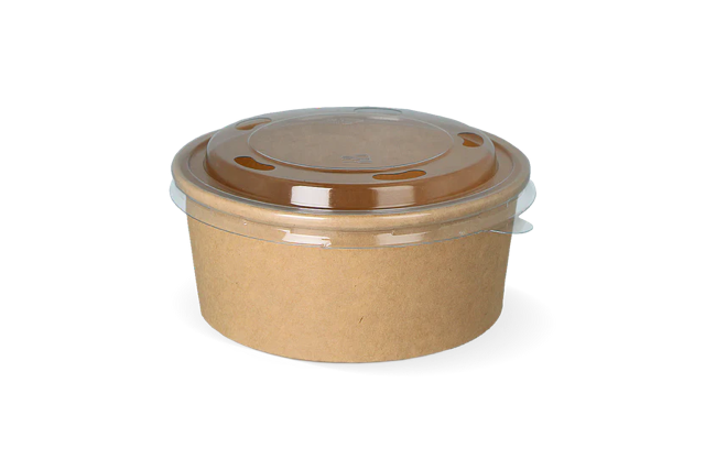 coperchio Insalata Poke Bowl 500ml-750ml-1000ml Ø14,8cm trasparente con fori (300 pz) [TK-9988324]