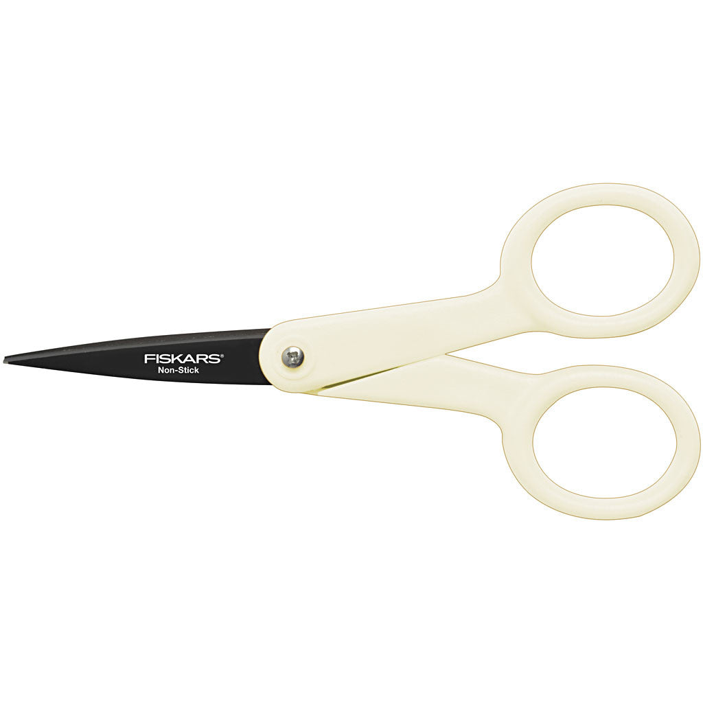 Fiskars Forbici multiuso antiadesive, L: 12 cm, destrimani, 1 pz [HOB-9994]