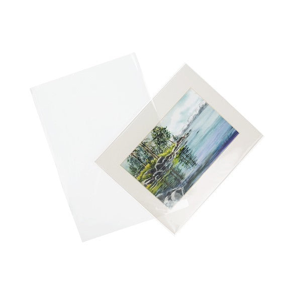 Sacchetto di plastica trasparente 21,4x26cm sigillabile (100 pezzi) [B108NF]