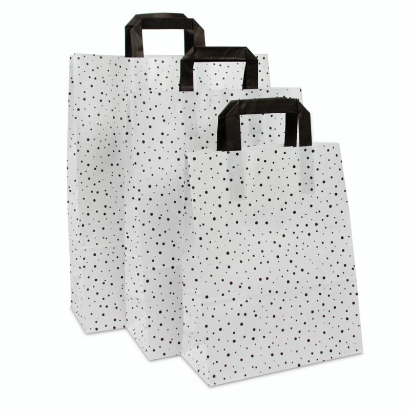 Sacchetti Kraft - A bolle 22+10x28 cm Bianco (250 pz) [FP-DPL069]