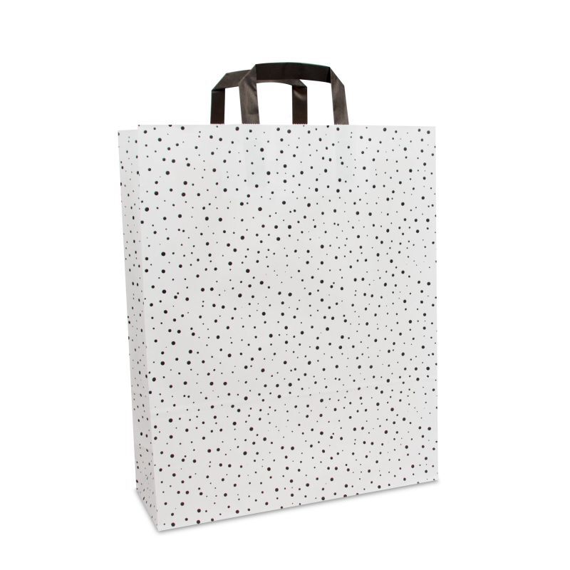 Sacchetti Kraft - A bolle 32+12x40 cm Bianco (250 pz) [FP-DPL071]