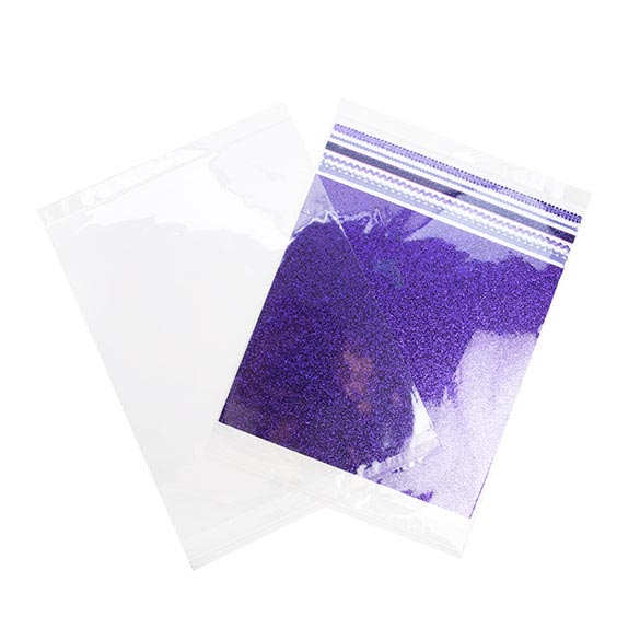 Sacchetti con foro di sospensione 31.1x38.1cm richiudibili e trasparenti (100 pezzi) [HB1215S]
