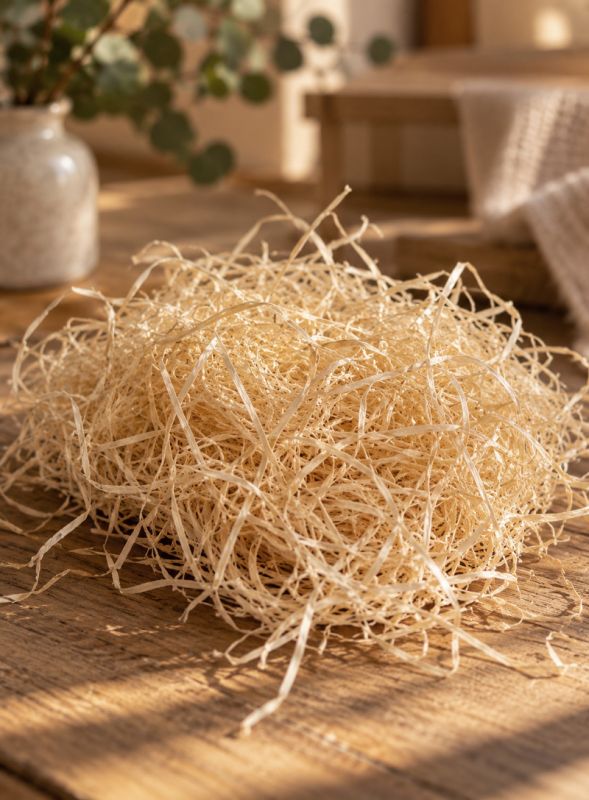Lana di legno per imballaggio e riempimento (5 kg) [FP-VPM004]