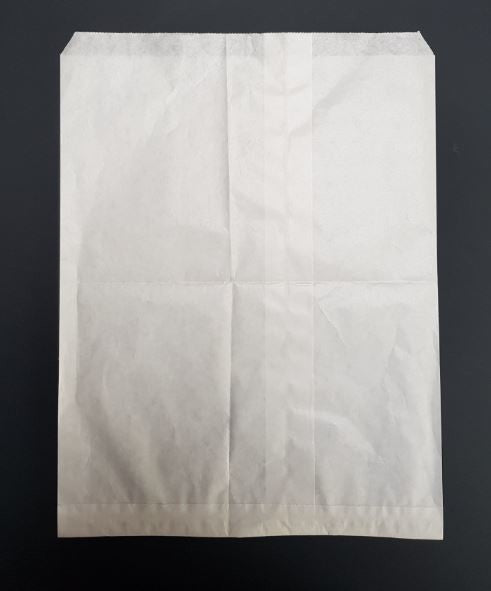 Sacchetto di carta 26x34cm Kraft bianco 50grs (125 pezzi) [PAGK2633]