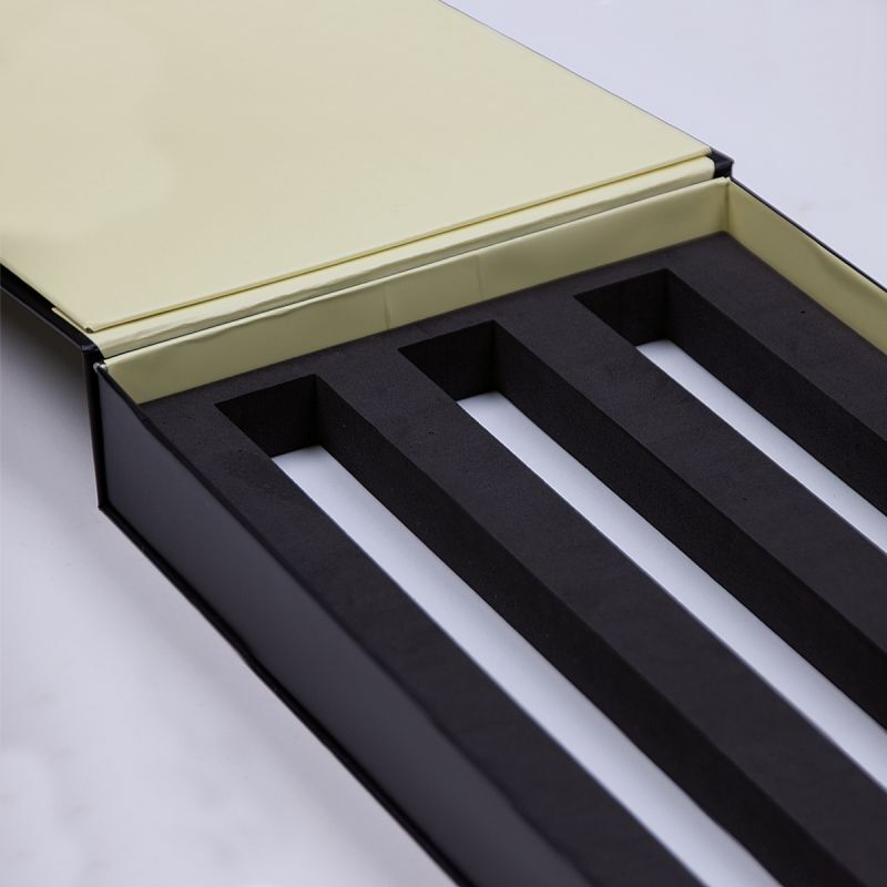 Scatole magnetiche con inserto 19x24,5x4,5 cm Nero (40 pz) [FP-VPD427]