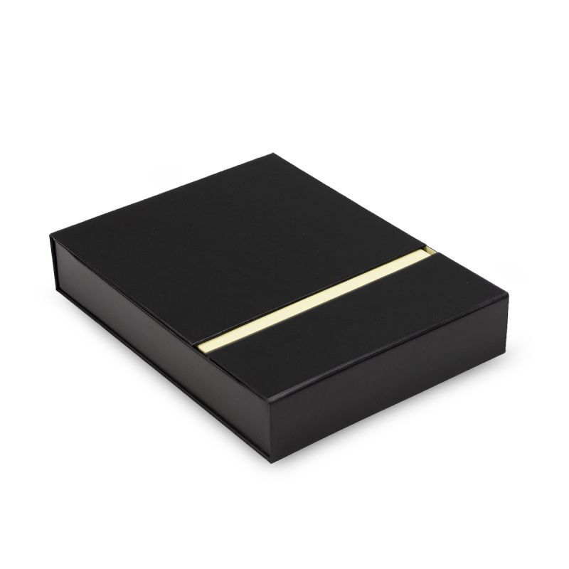 Scatole magnetiche con inserto 19x24,5x4,5 cm Nero (40 pz) [FP-VPD427]
