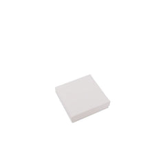 Scatole regalo Kraft con coperchio 12x12x3 cm Bianco (40 pz) [FP-VPL008]