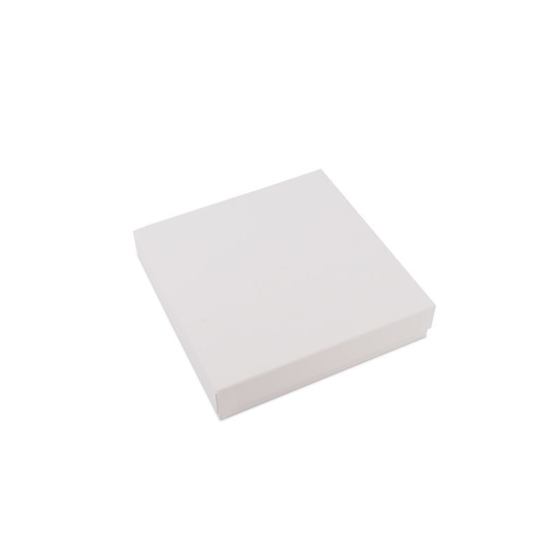 Scatole regalo Kraft con coperchio 20,7x20,7x4,3 cm Bianco (20 pz) [FP-VPL010]