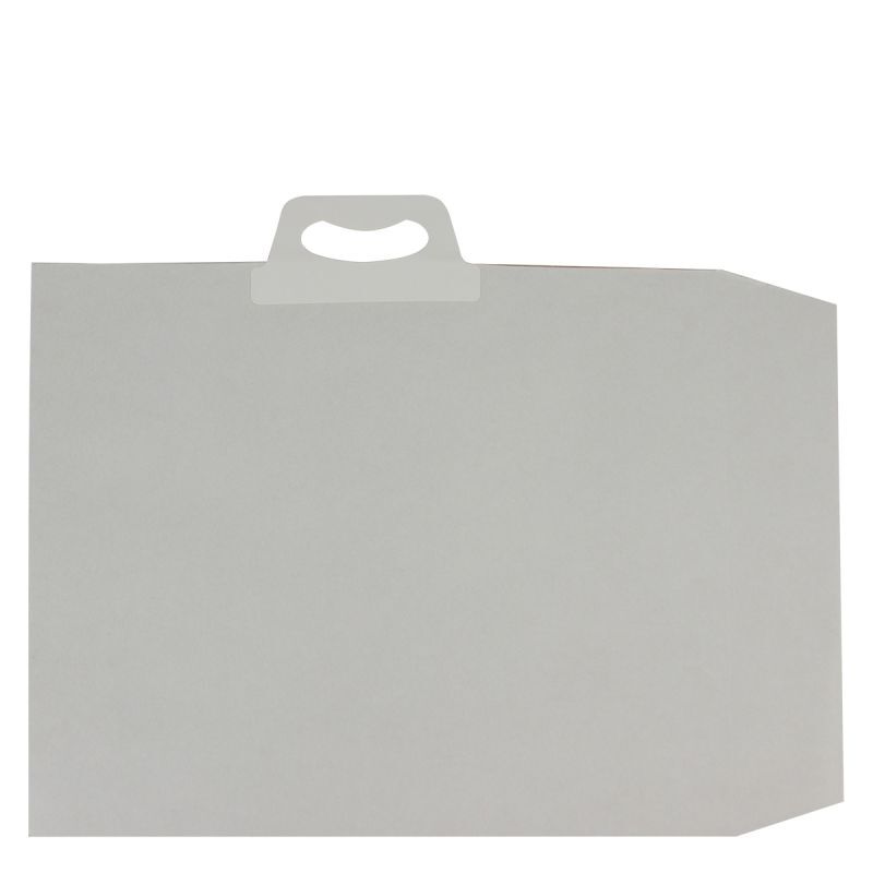 Busta da spedizione in carta riciclata con chiusura a patta 41x46,5+2x4 cm Bianco (100 pz) [FP-VZP018]