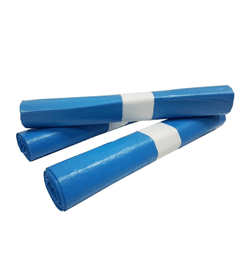 Sacchi per rifiuti 65/25 x 140 cm Blu (100 pezzi) [TB65140B]