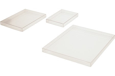 Scatole trasparenti 20.6x1.6x25.7cm (25 pezzi) [FPB64]