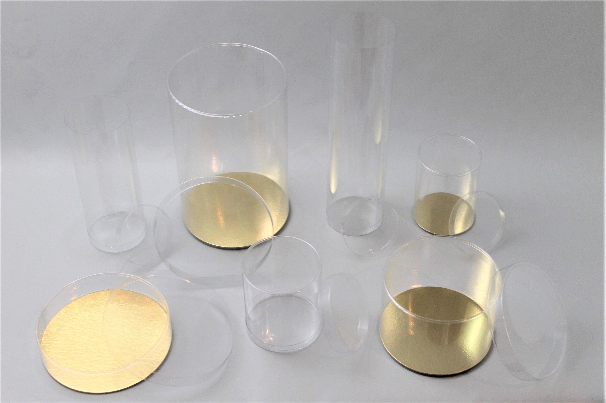 Tubo di plastica rotondo 8x50cm (25 pezzi) [KJ-8X50V]