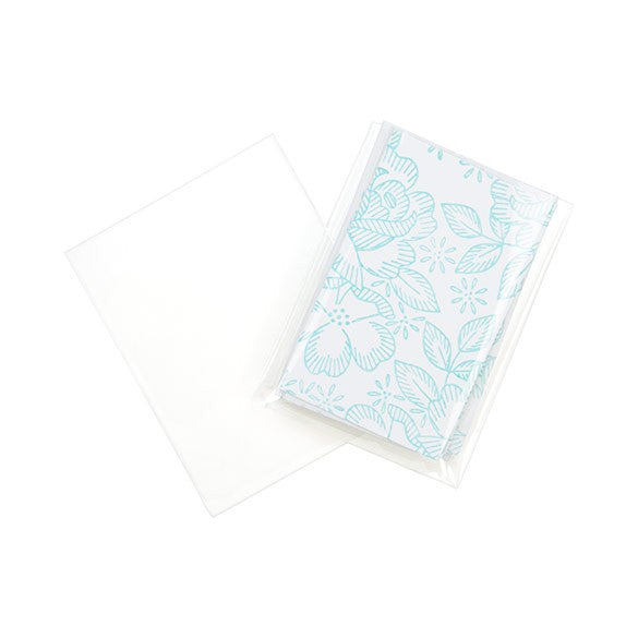 Sacchetto di plastica trasparente 7.5x9.5cm (100 pezzi) [B2NFXL]