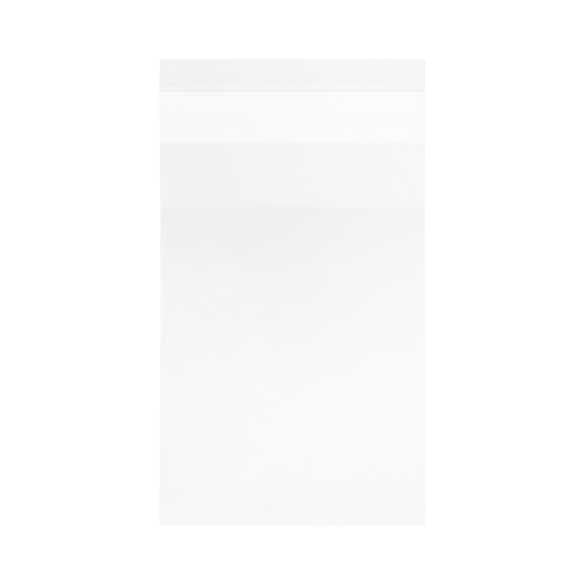 Sacchetto di plastica trasparente 6.5x8.1cm con chiusura adesiva (100 pezzi) [B2X3]