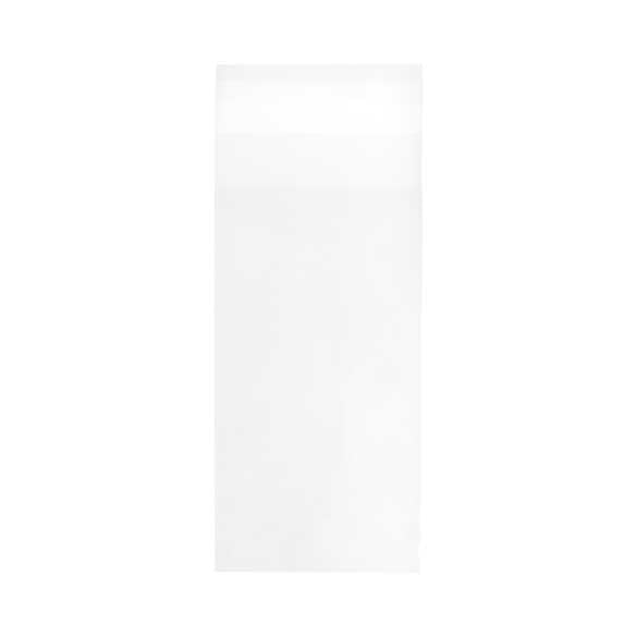 Sacchetto di plastica trasparente 5.5x11cm con chiusura adesiva (100 pezzi) [B2X4S]