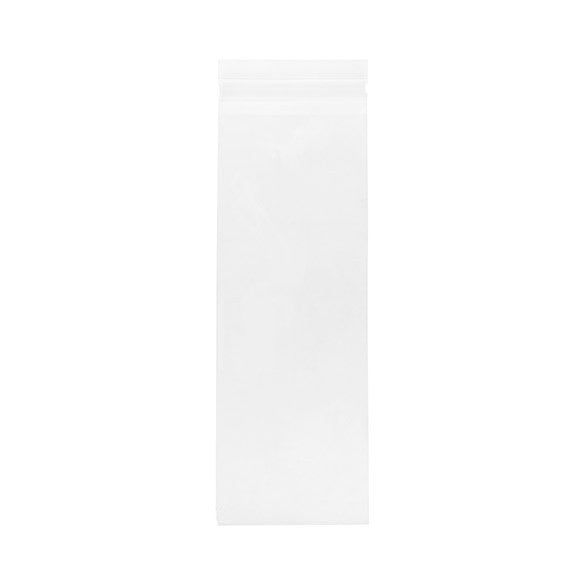 Sacchetto di plastica trasparente 10,8x28,6cm con chiusura adesiva (100 pezzi) [B411]