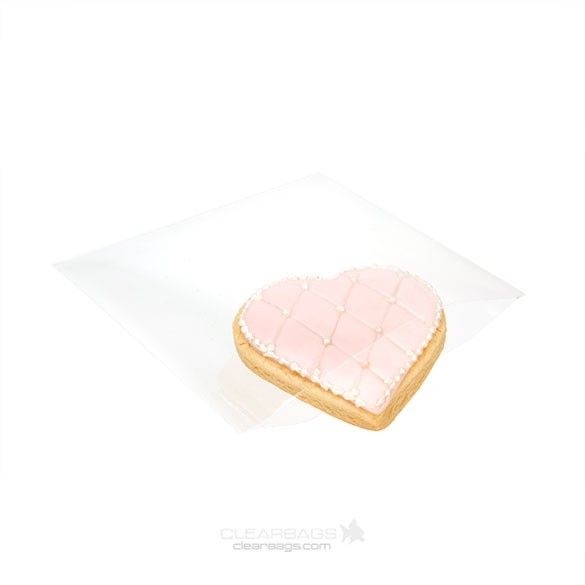Sacchetto di plastica trasparente 13.2x12.9cm (100 pezzi) [B5X5SNF]