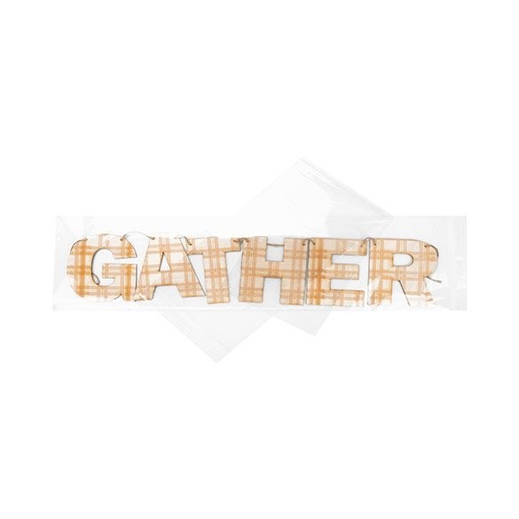 Sacchetto di plastica trasparente 21.4x76.8cm con chiusura adesiva (100 pezzi) [B830]