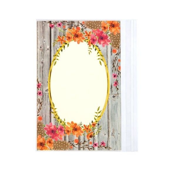 Sacchetto di plastica trasparente 22x14cm con chiusura adesiva (100 pezzi) [B85]