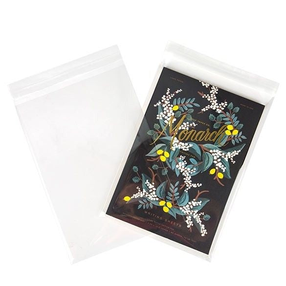Plastic Bags 20.5x28.5cm Transparent Peel and Seal