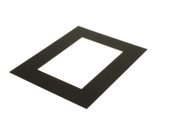 Passe-partout nero 32.1x47.3cm Finestra - Dimensioni esterne 45.7x61cm (10 pezzi) [MS20100]