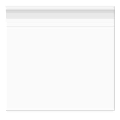 Sacchetto di plastica trasparente 5x5cm con chiusura adesiva (100 pezzi) [B2X2E]