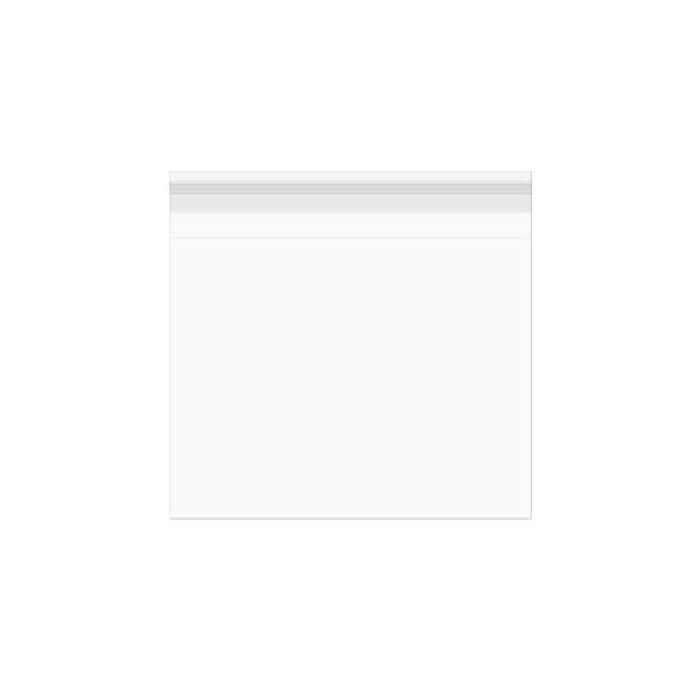Plastic Bags 31.6x33cm Transparent Peel and Seal