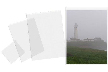 Sacchetto di plastica trasparente 22.2x28.5cm senza patta adesiva (100 pezzi) [B811SNF]