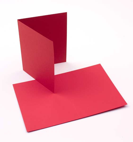 Carte passe-partout rosse 17,8x12,4cm (50 pezzi) [PC018]