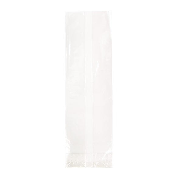 Sacchetto ecologico con soffietto 7x6.4x22.9cm adatto al contatto alimentare (100 pezzi) [BGB0]