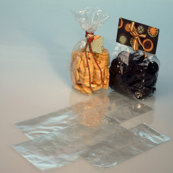 Sacchetto ecologico con soffietto 7x6.4x22.9cm adatto al contatto alimentare (100 pezzi) [BGB0]