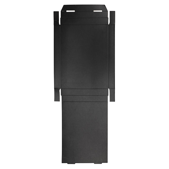 Scatola piccola in kraft nero met. 11.4x1.6x15.2cm (25 pezzi) [BK3]