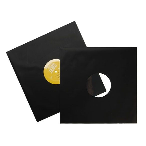 Inner Sleeves for 12 inch Records Matt Black