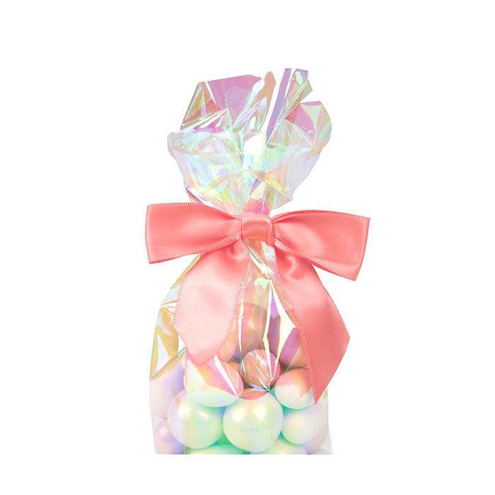 Fiocco pre-annodato 8,9 cm Corallo (25 pezzi) [BOWCO]