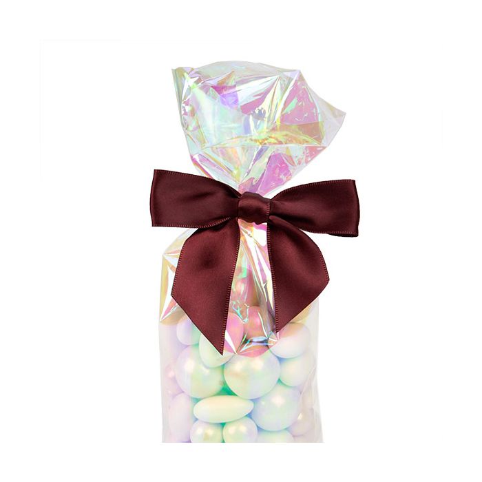 Fiocco pre-annodato 8,9 cm Borgogna scuro (25 pezzi) [BOWDB]